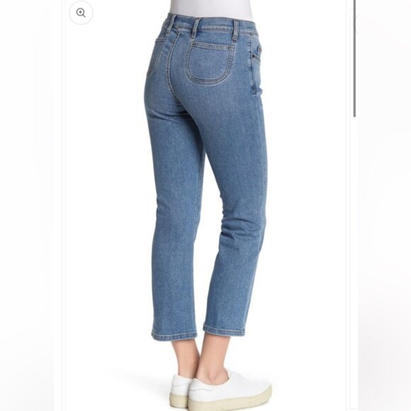 Current/Elliott The Scooped Ruby Crop Jean size 26 - Picture 2 of 13